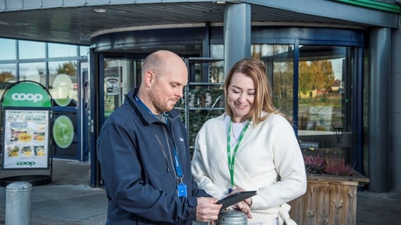 ServiFlexavtal för Värmlands alla Coop-butiker: "Caverion är problemlösare och mina extra ögon på plats"