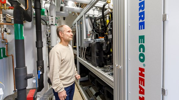 Klimatvänlig CO2-lösning för värme och kyla ger stora energivinster