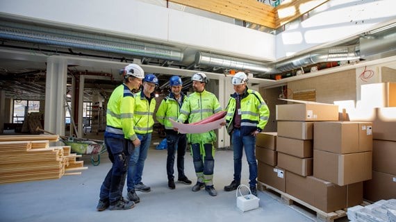 Nytt inomhusklimat i Ängelholms ombyggda stadsbibliotek